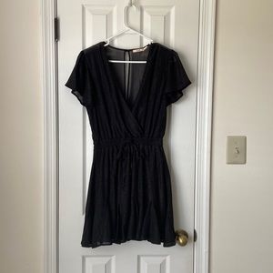 Black Shimmer Boutique Dress